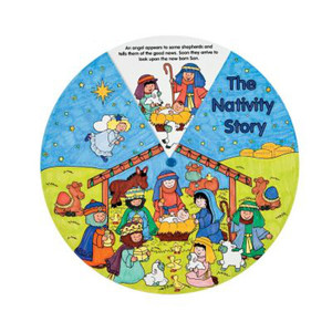 Color Your Own Nativity Wheels Craft Kit (Pack of 12)
Color Your Own Nativity Wheels Craft Kit (Pack of 12)