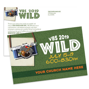 Customizable VBS Postcards - In The Wild Customizable VBS Postcards - In The Wild