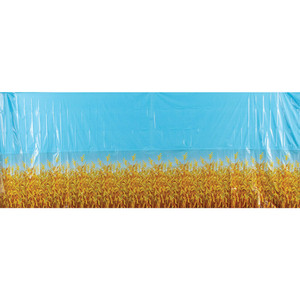 CornStalk Plastic Wall Hanging Backdrop (4' x 30') CornStalk Plastic Wall Hanging Backdrop (4' x 30')