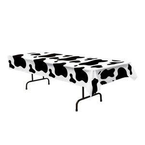 Cow Print Table Cover (54" x 108") Cow Print Table Cover (54" x 108")