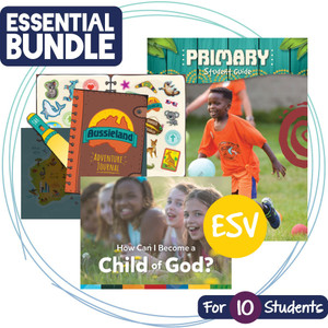 Primary ESV Student Essentials BUNDLE - For 10 Kids - Zoomerang VBS by Answers Primary ESV Student Essentials BUNDLE - For 10 Kids - Zoomerang VBS by Answers