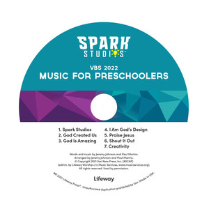 Music for Preschoolers CD - Pack of 50 - Spark Studios VBS 2022 by Lifeway Music for Preschoolers CD - Pack of 50 - Spark Studios VBS 2022 by Lifeway