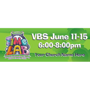 Science VBS - Custom Outdoor Vinyl Banner for VBS 2018 -  B81032