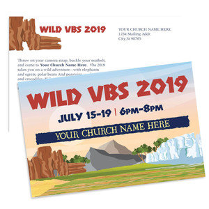Customizable VBS Postcards - In The Wild - PC91013 Customizable VBS Postcards - In The Wild - PC91013