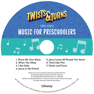 Music for Preschoolers CD - pack of 5 - VBS 2023 by Lifeway Music for Preschoolers CD - pack of 5 - VBS 2023 by Lifeway