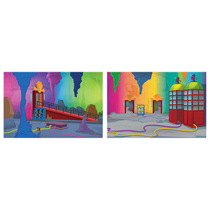 Decorating Mural Extension (6 panels to tile 6' x 18') - Hero Hotline VBS 2023 by Cokesbury Decorating Mural Extension (6 panels to tile 6' x 18') - Hero Hotline VBS 2023 by Cokesbury