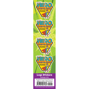 Logo Stickers (Pack of 24) - Hero Hotline VBS 2023 by Cokesbury Logo Stickers (Pack of 24) - Hero Hotline VBS 2023 by Cokesbury