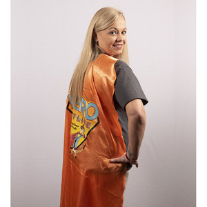 Adult Cape with Logo - Hero Hotline VBS 2023 by Cokesbury Adult Cape with Logo - Hero Hotline VBS 2023 by Cokesbury