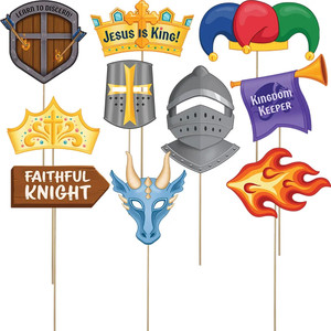 Photo - Op pieces - Pack of 10 - Keepers of the Kingdom VBS 2023 Photo - Op pieces - Pack of 10 - Keepers of the Kingdom VBS 2023