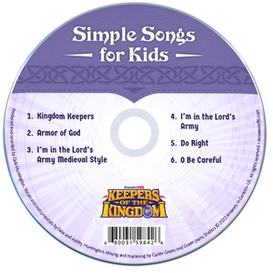 Simple Songs for Kids CD - Keepers of the Kingdom VBS 2023 Simple Songs for Kids CD - Keepers of the Kingdom VBS 2023