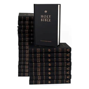 ESV Church Bible (Hardcover, Black) - Case of 24