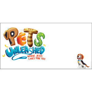 Outdoor Banner 8' x 4' - Pets Unleashed Weekend VBS 2023
