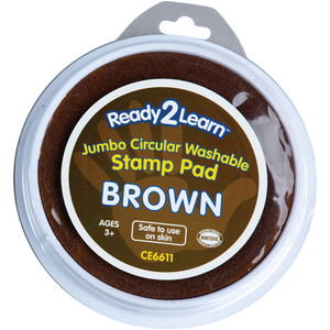 Large Round Stamp Pad - Brown - True North VBS 2025 by Group Large Round Stamp Pad - Brown - True North VBS 2025 by Group