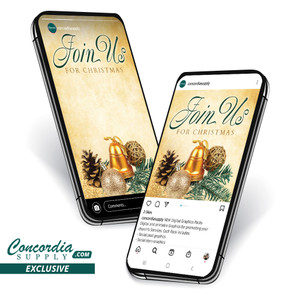 Christmas - God With Us - Social Pack - Church Media Christmas - God With Us - Social Pack - Church Media