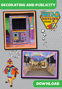 Digital Decorating & Publicity Materials - Hero Hotline VBS 2023 Digital Decorating & Publicity Materials - Hero Hotline VBS 2023