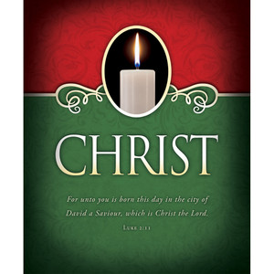 Church Bulletin - 14" - Advent - Christ - Luke 2:11 - Pack of 100 - U4356L Church Bulletin - 14" - Advent - Christ - Luke 2:11 - Pack of 100 - U4356L