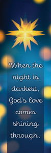 Bookmark - Seasonal - Adult - When the night is darkest... - Matt 2:10 - Pack of 25 - U4390B Bookmark - Seasonal - Adult - When the night is darkest... - Matt 2:10 - Pack of 25 - U4390B