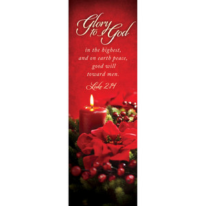 Bookmarks - Christmas - Glory to God in the highest... - Luke 2:14 - Pack of 25 - H4175B Bookmarks - Christmas - Glory to God in the highest... - Luke 2:14 - Pack of 25 - H4175B