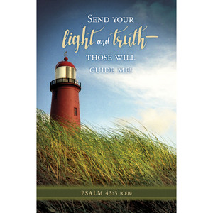 Church Bulletin - 11" - General - Send your light and truth - Ps 43:3 - Pack of 100 - AP2197 Church Bulletin - 11" - General - Send your light and truth - Ps 43:3 - Pack of 100 - AP2197