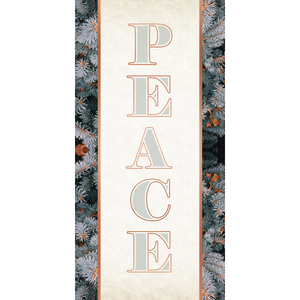 Church Banner - Christmas - Paper and Pine Advent Series - Peace