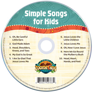 Simple Songs for Kids CD - Zoomerang VBS 2022