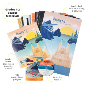 Kids Starter Kit: Grades 1-6 with Digital Leader Guides Add-on - Breaker Rock Lifeway VBS 2024