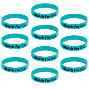 Watch for God Wristbands (pkg 10) - Scuba VBS 2024 by Group