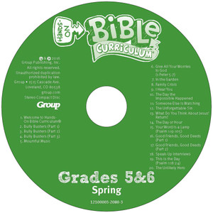 Spring 2024 Hands-On Bible Curriculum Grades 5&6 CD