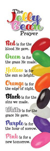 Bookmarks - Kids - Easter - Jelly Bean - Luke 24:34 NIV - U4417 Bookmarks - Kids - Easter - Jelly Bean - Luke 24:34 NIV - U4417