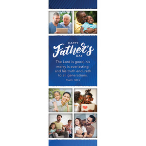 Bookmark - Father's Day - Happy Father's Day - Ps 100:5 - H4193B Bookmark - Father's Day - Happy Father's Day - Ps 100:5 - H4193B