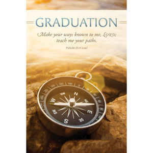 11" Bulletin - Graduation - Graduation - Ps 25:4 - AP2209 11" Bulletin - Graduation - Graduation - Ps 25:4 - AP2209