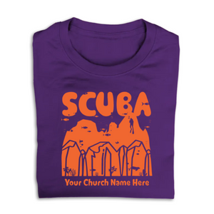 Easy Custom VBS T-Shirt - One Color Design - Scuba VBS - VSCU041