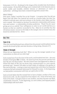 Living In Light Of The Manger (Sheila Alewine)