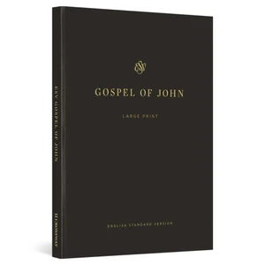 ESV Gospel of John, Large Print (Paperback, White) - Bulk Case of 100