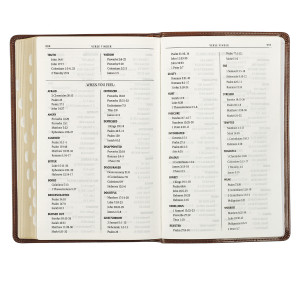 KJV Gift Edition Bible - Imitation Leather, Brown