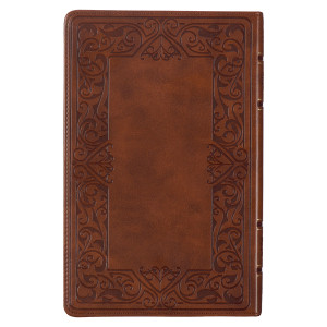 KJV Gift Edition Bible - Imitation Leather, Brown