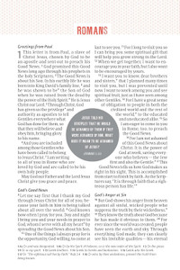 NLT Jesus Centered Bible, Large Print (Imitation Leather, Black)