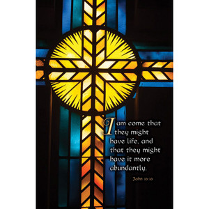 Church Bulletin 11" - General-Life More Abundantly; John 10:10 (KJV) (Pack of 100) Church Bulletin 11" - General-Life More Abundantly; John 10:10 (KJV) (Pack of 100)