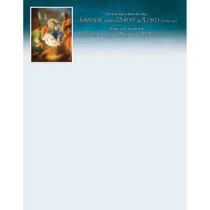 Letterhead - Christmas - Bilingual - Christ the Lord/Christo el Senor (Pack of 100) Letterhead - Christmas - Bilingual - Christ the Lord/Christo el Senor (Pack of 100)