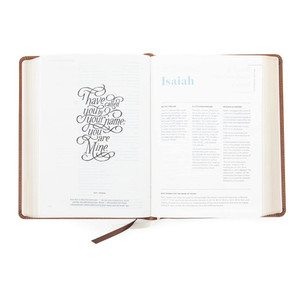 CSB He Reads Truth Bible, Saddle LeatherTouch - Bulk Case of 8