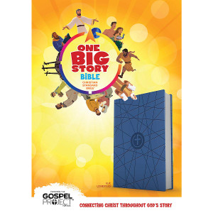 CSB One Big Story Bible, Blue LeatherTouch - Case of 24