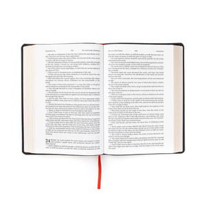 KJV Pastor's Bible, Black LeatherTouch - Bulk Case of 12