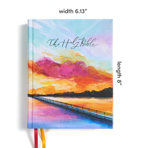 CSB Notetaking Bible, Hosanna Revival Edition, Lake Cloth-Over-Board - Bulk Case of 8