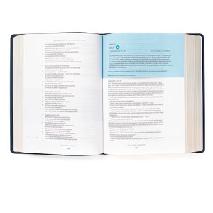 CSB Day-by-Day Chronological Bible, Navy LeatherTouch - Bulk Case of 12