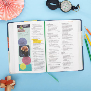 CSB Explorer Bible for Kids, Blast Off LeatherTouch - Bulk Case of 12