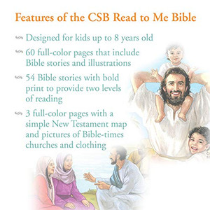 CSB Read to Me Bible, Jacketed Hardcover - Bulk Case of 18
