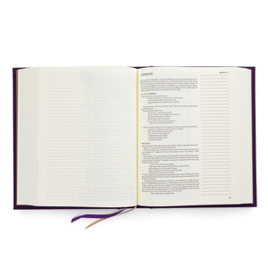 CSB Notetaking Bible, Stained Glass Edition, Amethyst Cloth-Over-Board - Bulk Case of 12
