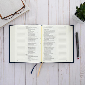 CSB Notetaking Bible, Stained Glass Edition, Sapphire Cloth-Over-Board - Bulk Case of 12