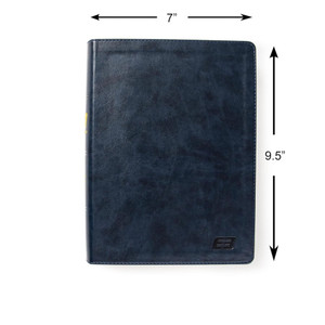 CSB E3 Discipleship Bible, Navy LeatherTouch - Bulk Case of 10