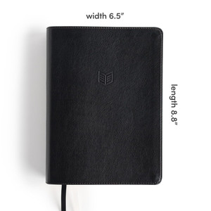 CSB She Reads Truth Bible, Black LeatherTouch Indexed - Bulk Case of 8